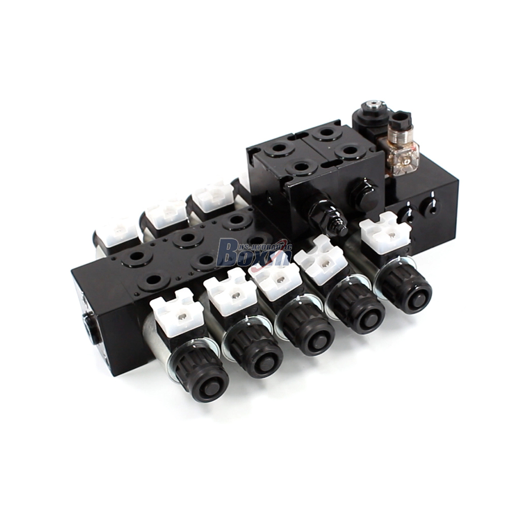 DCV56-H 电磁 5 联 分块式方向阀 image