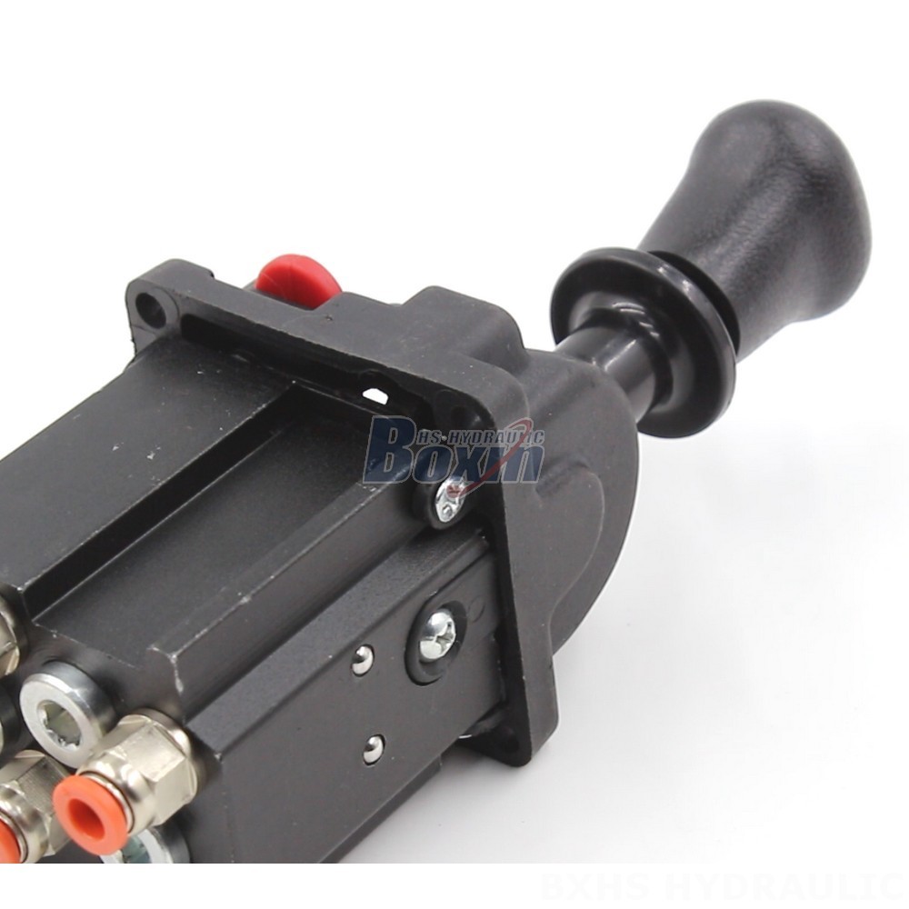 Hydraulic Joystick Cable Controls Industrial Pneumatic Control Valve | 1 Spool & Direct Supply detail image