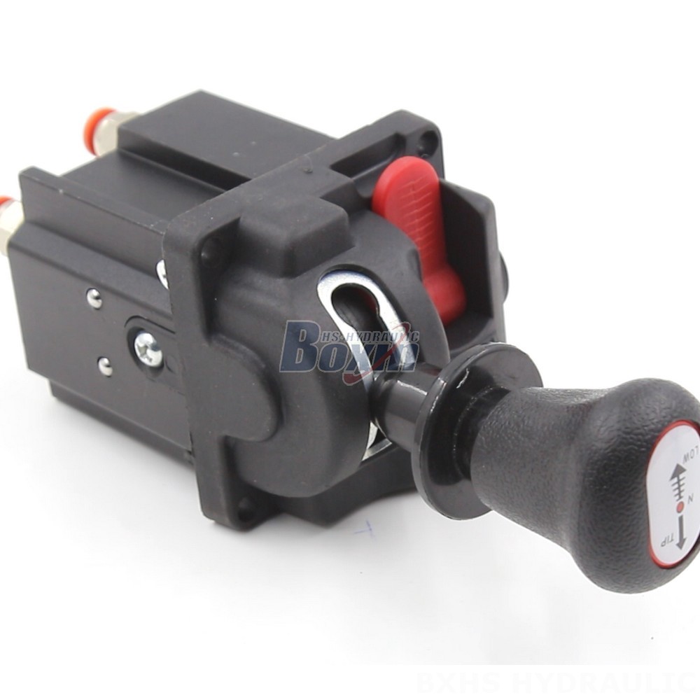 Hydraulic Joystick Cable Controls Industrial Pneumatic Control Valve | 1 Spool & Direct Supply detail image