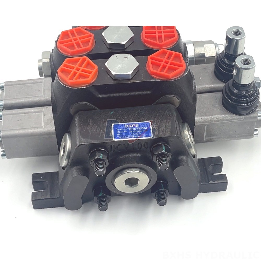 Excavator Hydraulic Valve Manual Sectional Directional Valve - DCV100 Series | Wholesale & OEM detail image