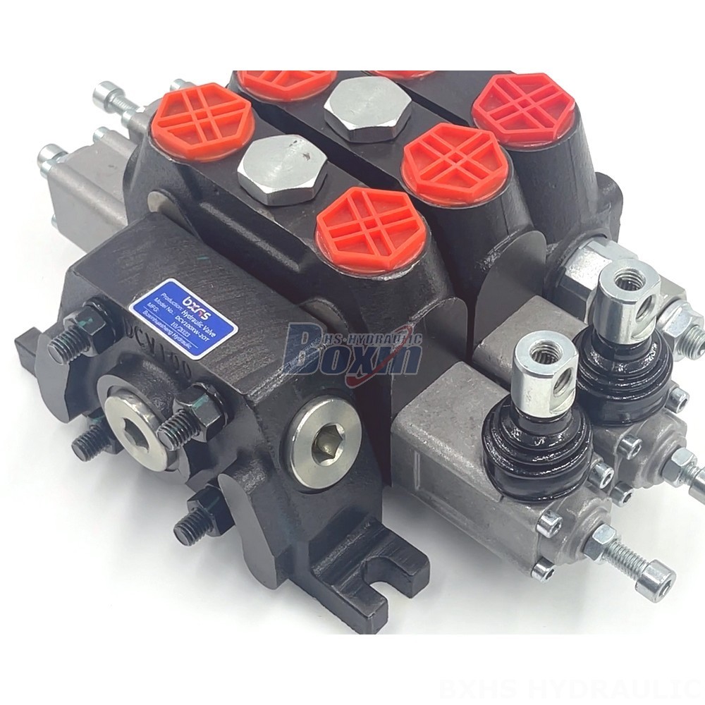 Excavator Hydraulic Valve Manual Sectional Directional Valve - DCV100 Series | Wholesale & OEM detail image