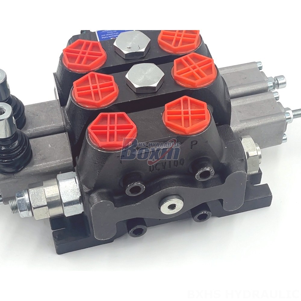 2 Spool Hydraulic Valve With Detent DCV100 Directional Valve: Quality, Performance, Reliability detail image
