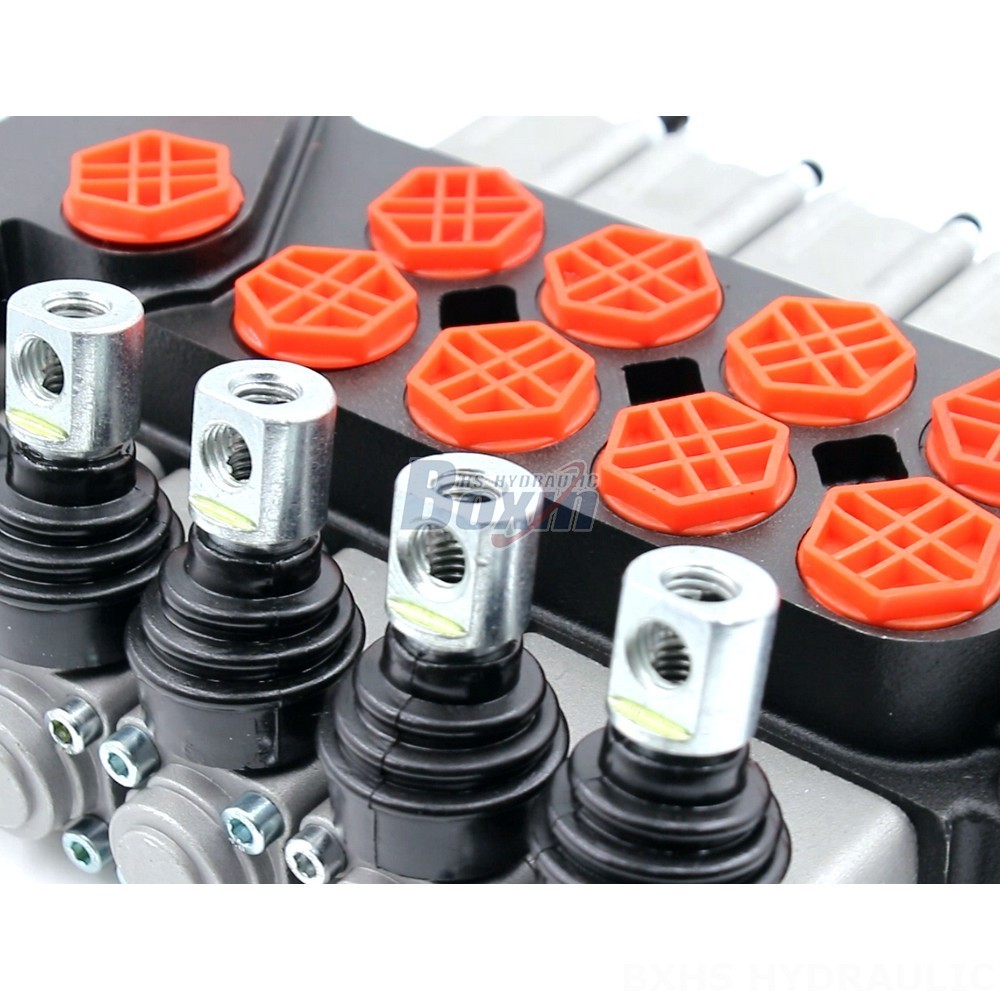 4 Spool Hydraulic Control Valve Electric DCV40Z Valve | OEM & ODM Services | Bespoke Solutions detail image
