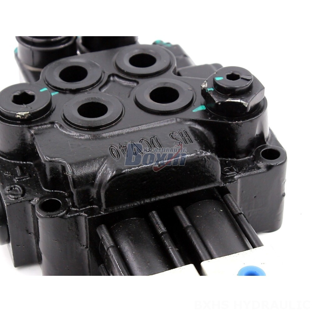 Remote Joystick Loader Valve Pneumatic 2-Spool Monoblock Directional Valve: Wholesale, OEM, ODM detail image