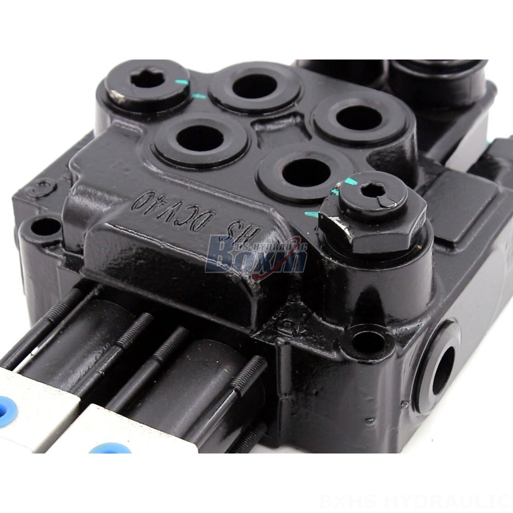 Remote Joystick Loader Valve Pneumatic 2-Spool Monoblock Directional Valve: Wholesale, OEM, ODM detail image