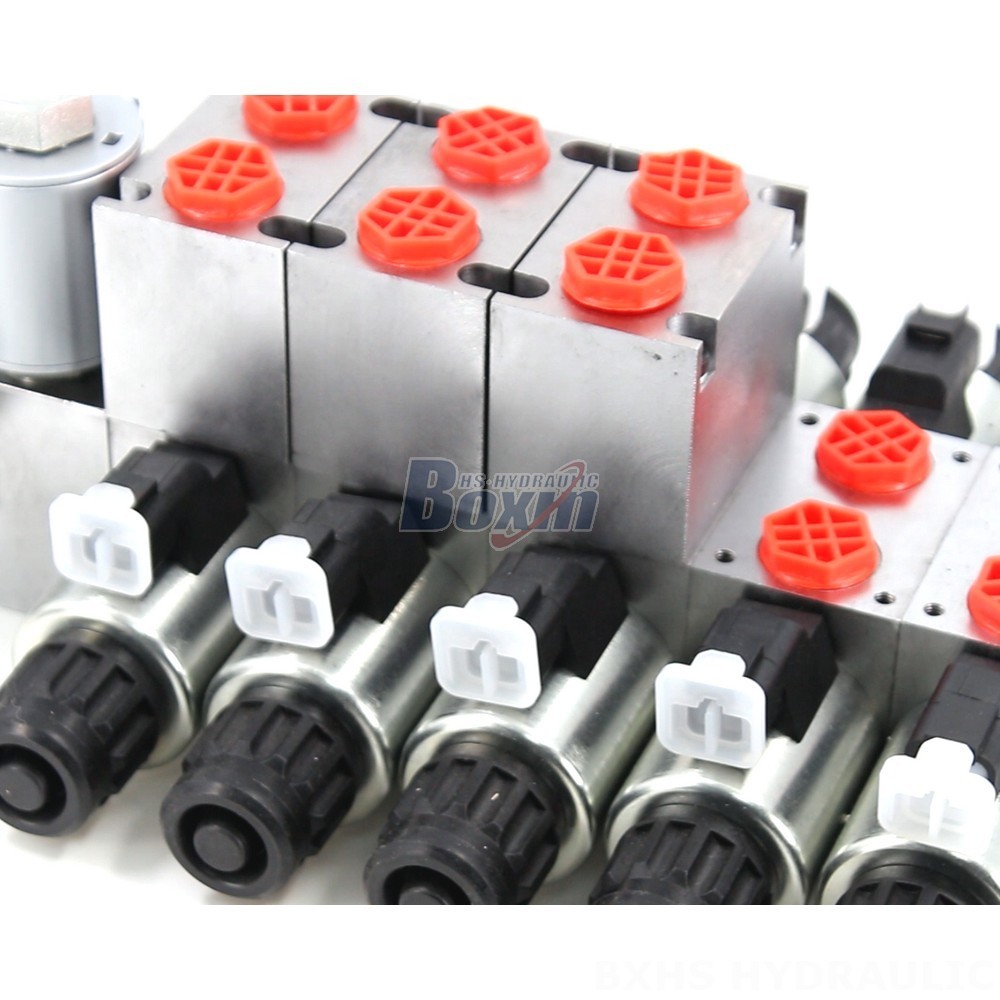 DCV56: High-Quality 5-Spool Directional Control Valve - Factory Supply detail image