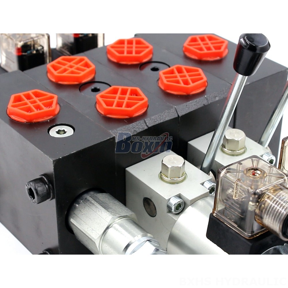 Electric Over Hydraulic Valve Block Sectional Hydraulic Valve, DCV58 Series | Wholesale and OEM detail image