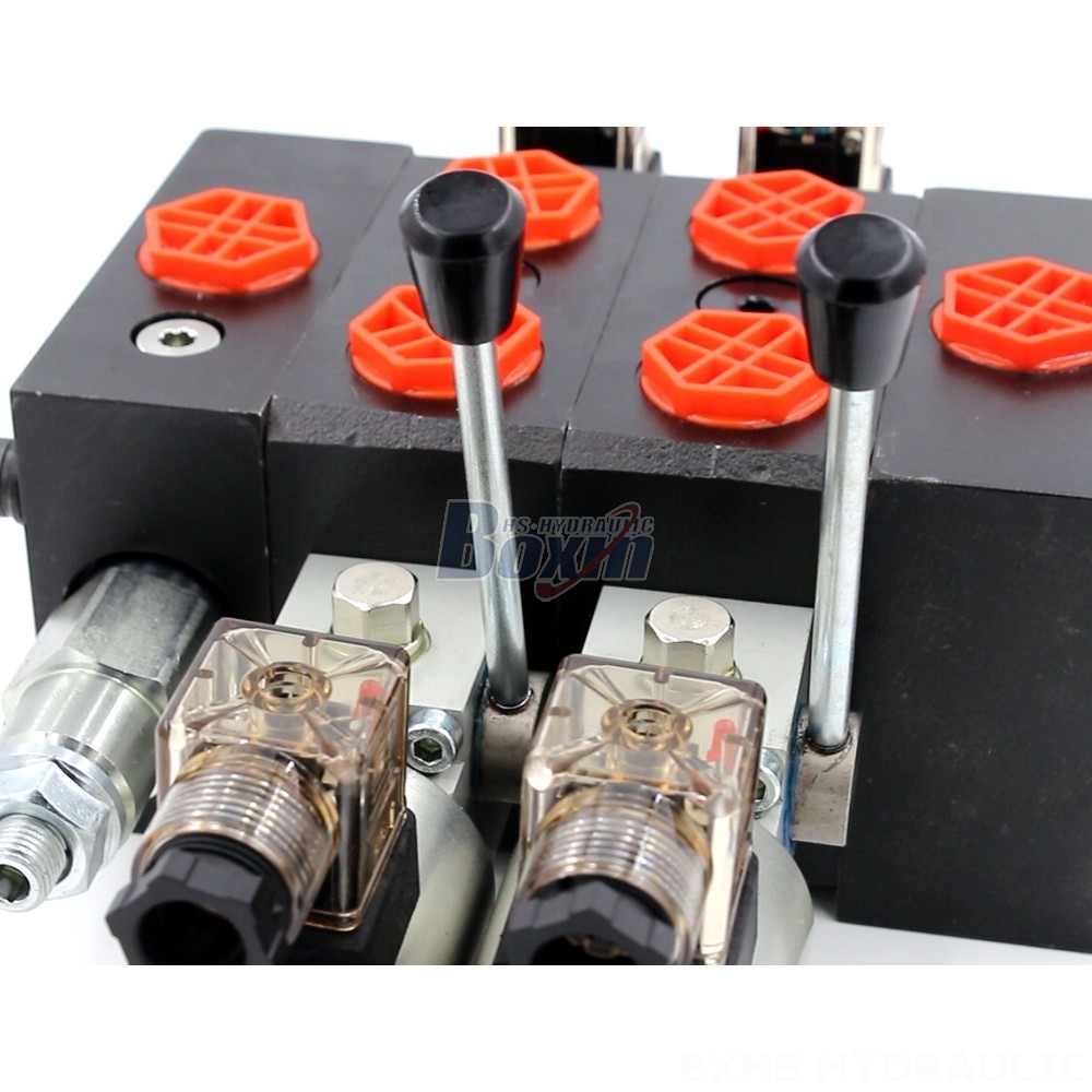 Electric Over Hydraulic Valve Block Sectional Hydraulic Valve, DCV58 Series | Wholesale and OEM detail image
