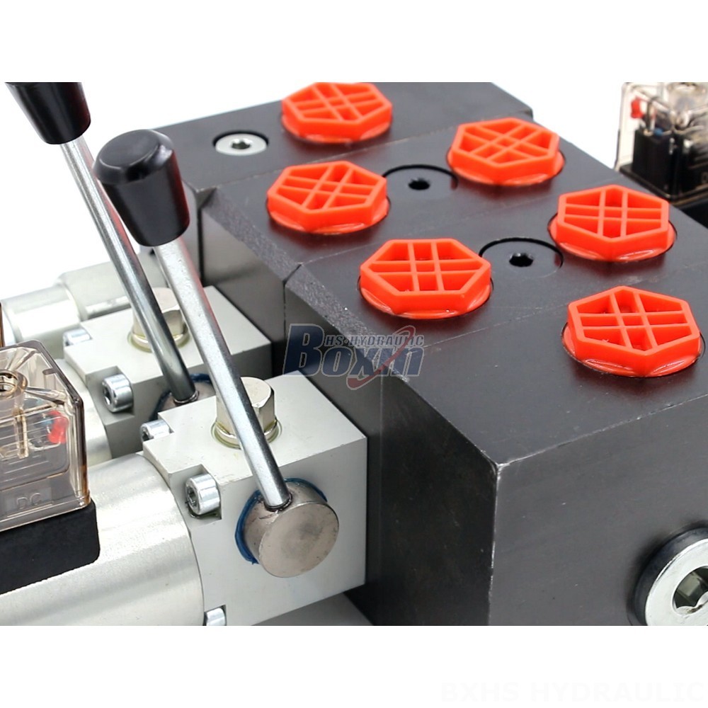 Electric Over Hydraulic Valve Block Sectional Hydraulic Valve, DCV58 Series | Wholesale and OEM detail image
