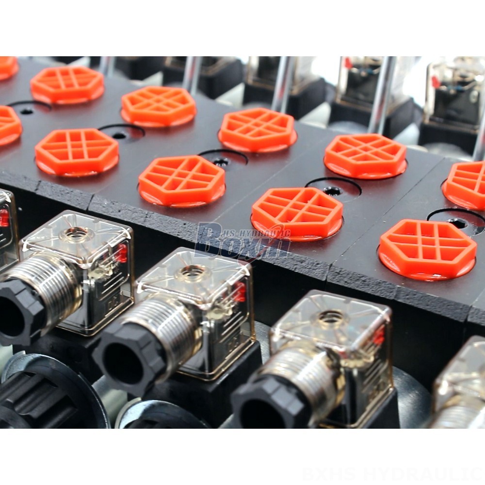 Electric Hydraulic Valve Block 9 Spool Directional Control Valve | OEM & Private Label Services detail image