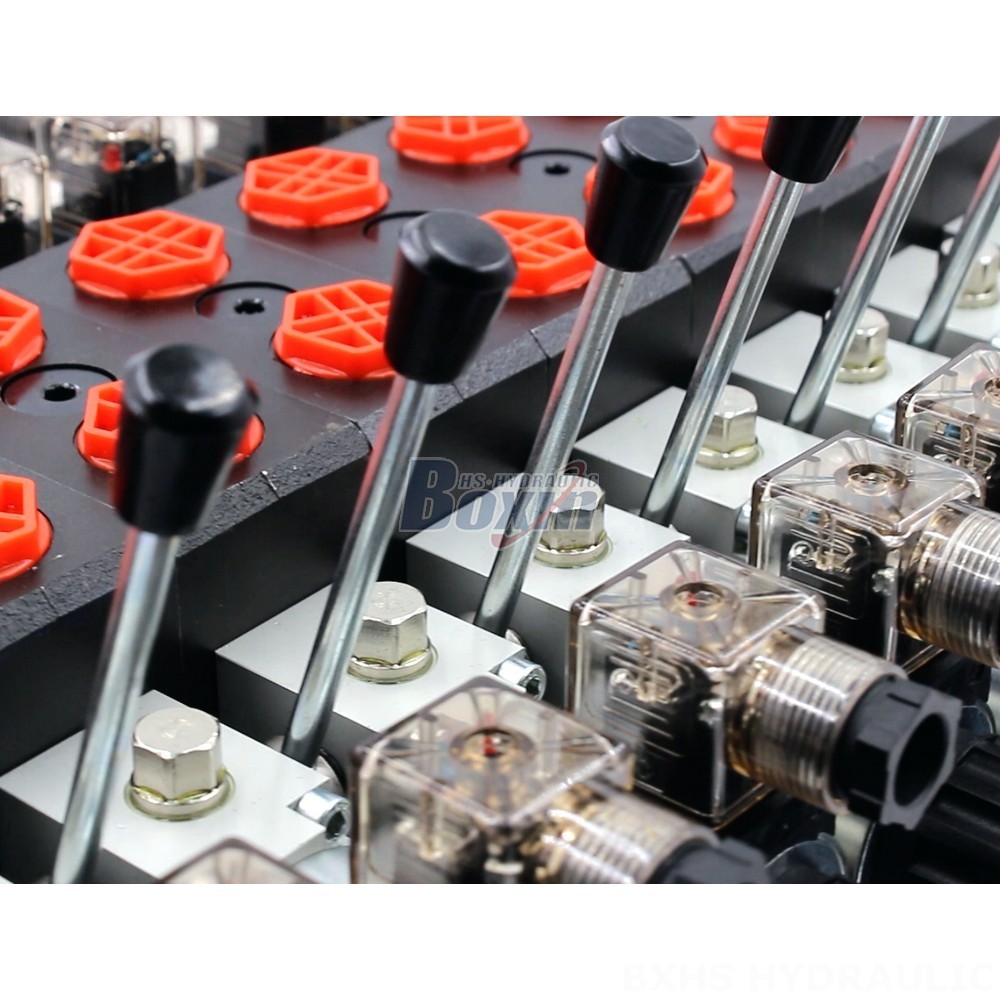Electric Hydraulic Valve Block 9 Spool Directional Control Valve | OEM & Private Label Services detail image