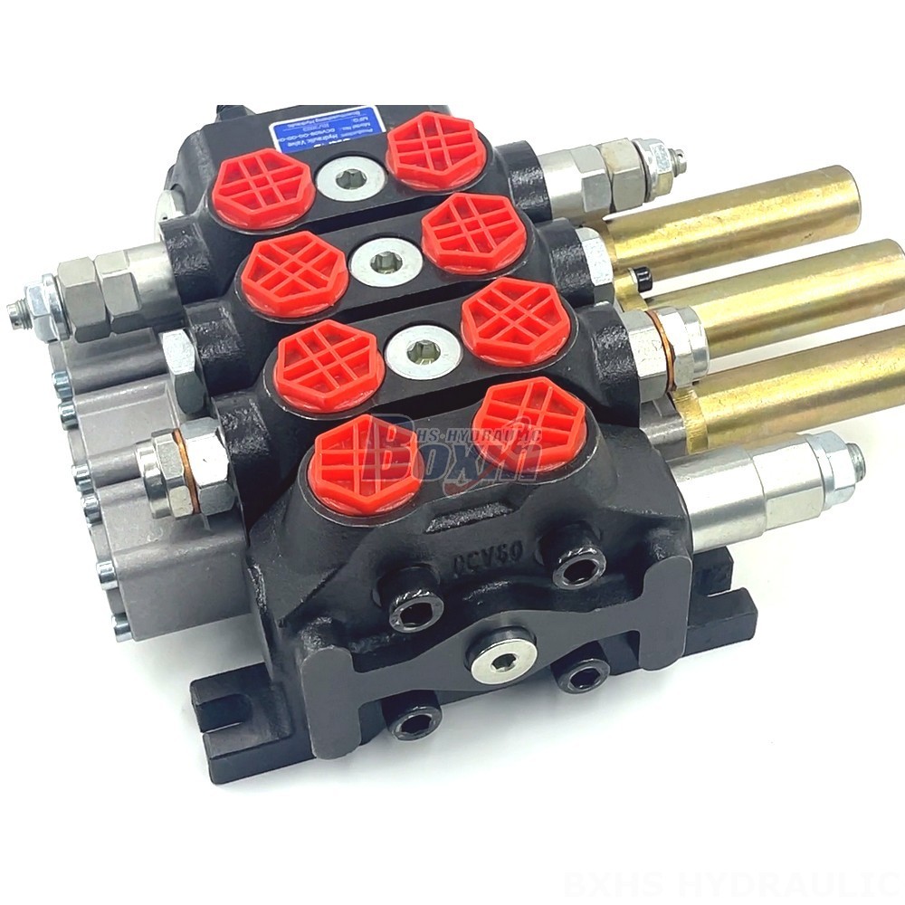 DCV60 Cable 3 Spool Sectional Directional Valve | Global Manufacturer & Supplier detail image