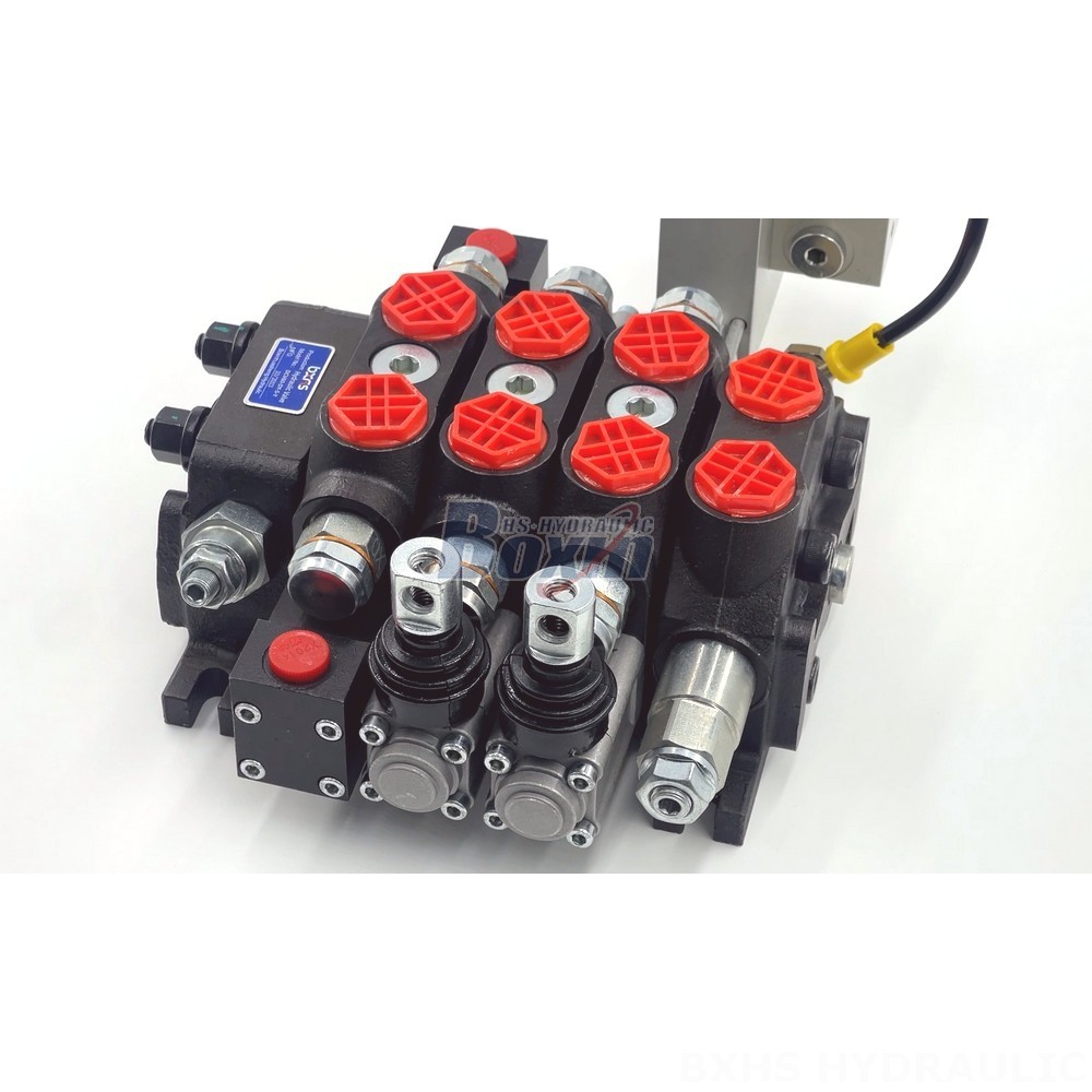 DCV60 Electro-hydraulic 2 Spool Sectional Directional Valve | Manufacturer & Global Supplier detail image