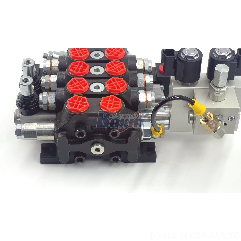 Electro-hydraulic 2 Spool Directional Valve | DCV60 Series | High Quality & Reliable detail image