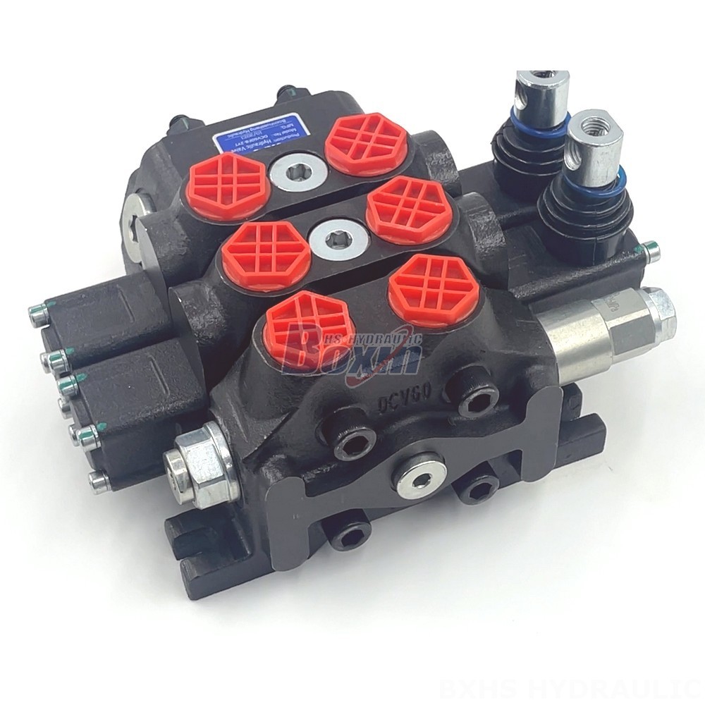 Hydraulic Control Banks 2-Spool Hydraulic Valve | DCV60 Model | Factory Direct & Customizable detail image