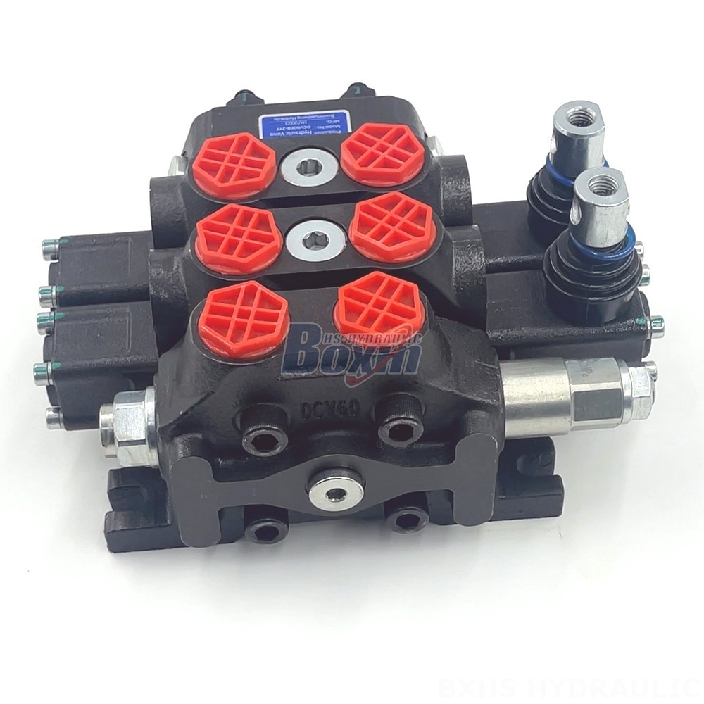 Hydraulic Multy-way Valves Manual Monoblock Directional Valve - DCV60 Series | Wholesale & OEM detail image