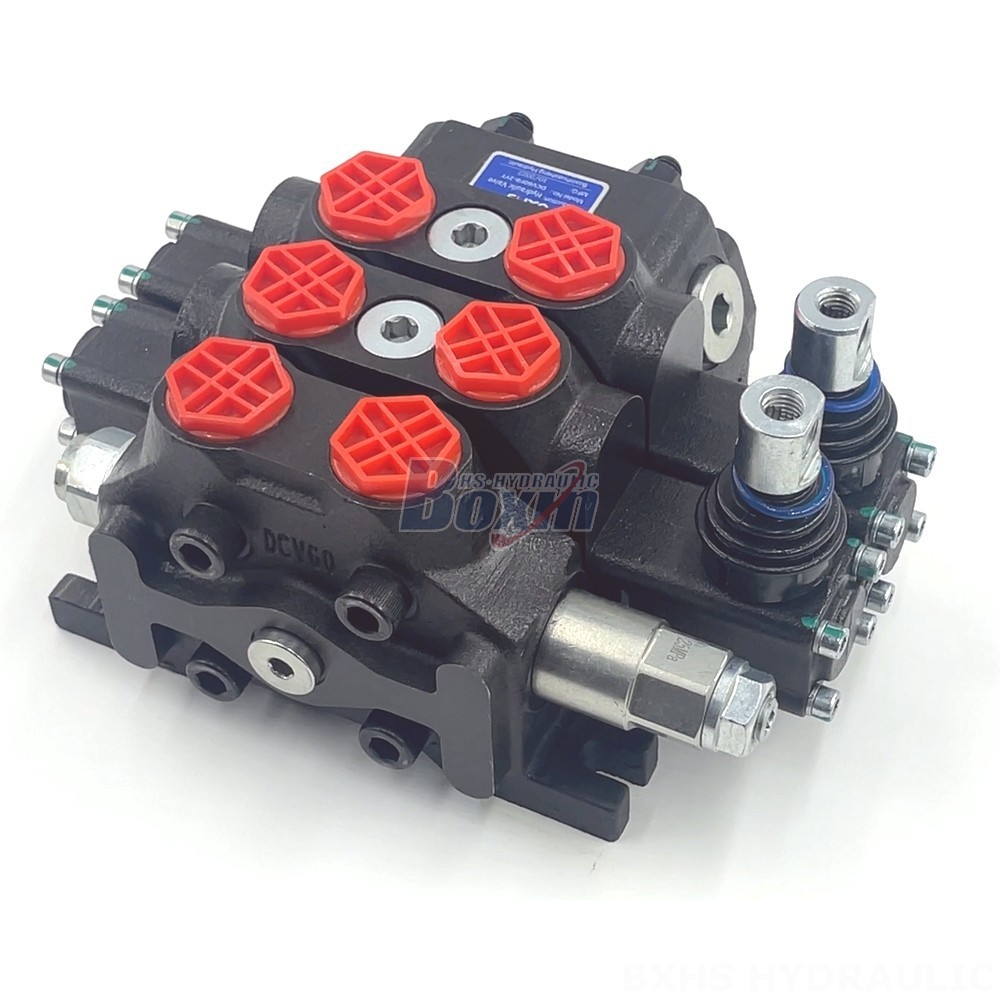 Hydraulic Control Banks 2-Spool Hydraulic Valve | DCV60 Model | Factory Direct & Customizable detail image