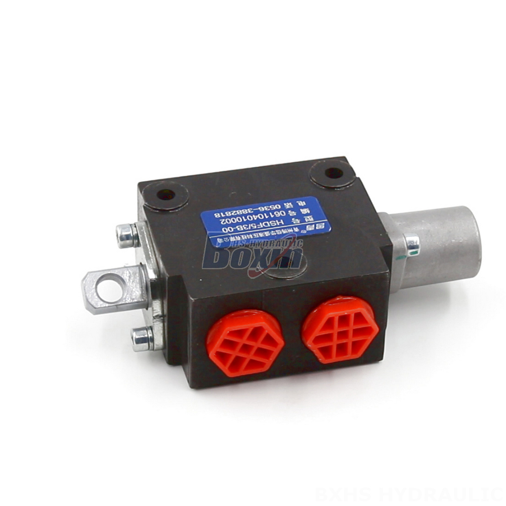 3 Hydraulic Spool Valve Solenoid DF5 Manual Flow Diverter Valve | Manufacturer & Global Supplier detail image
