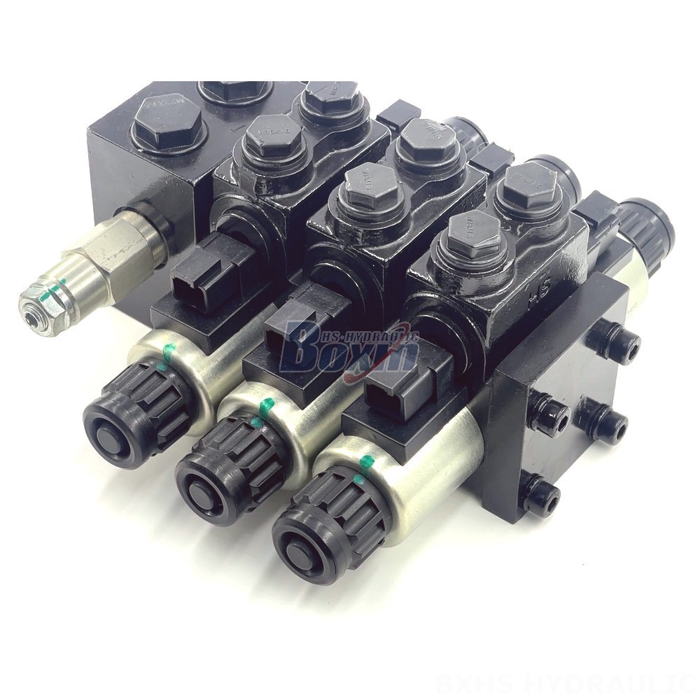 Hydraulic Joystick Control Valve Manual Solenoid Control Valve - HDCF50 Series | Wholesale & OEM detail image