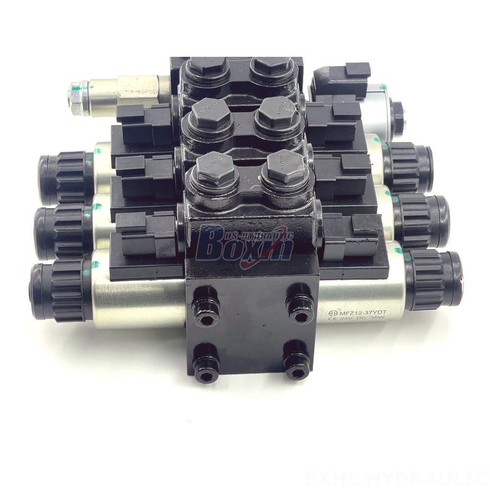 Hydraulic Joystick Control Valve Manual Solenoid Control Valve - HDCF50 Series | Wholesale & OEM detail image