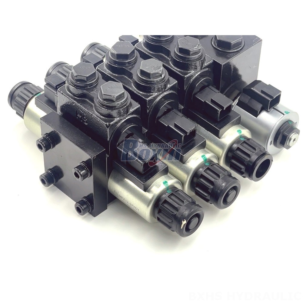 Hydraulic Joystick Control Valve Manual Solenoid Control Valve - HDCF50 Series | Wholesale & OEM detail image
