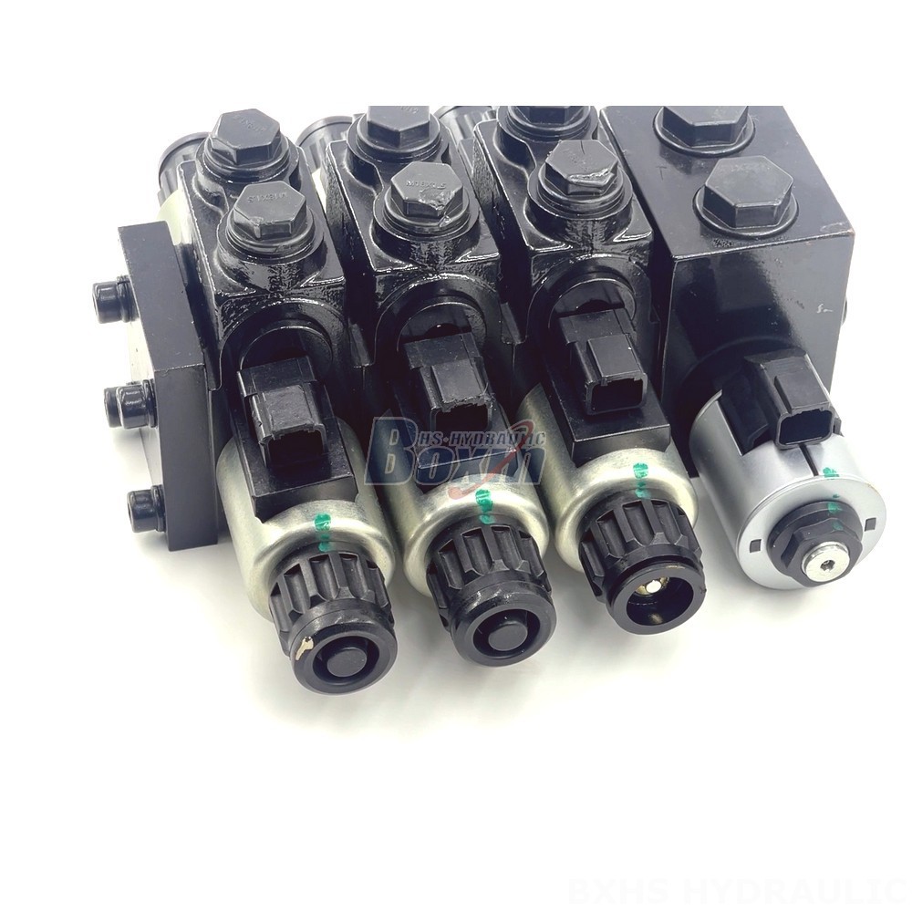 Sawmill Hydraulic Valve 3-Spool Solenoid Valve | HDCF50 Model | Factory Direct & Customizable detail image