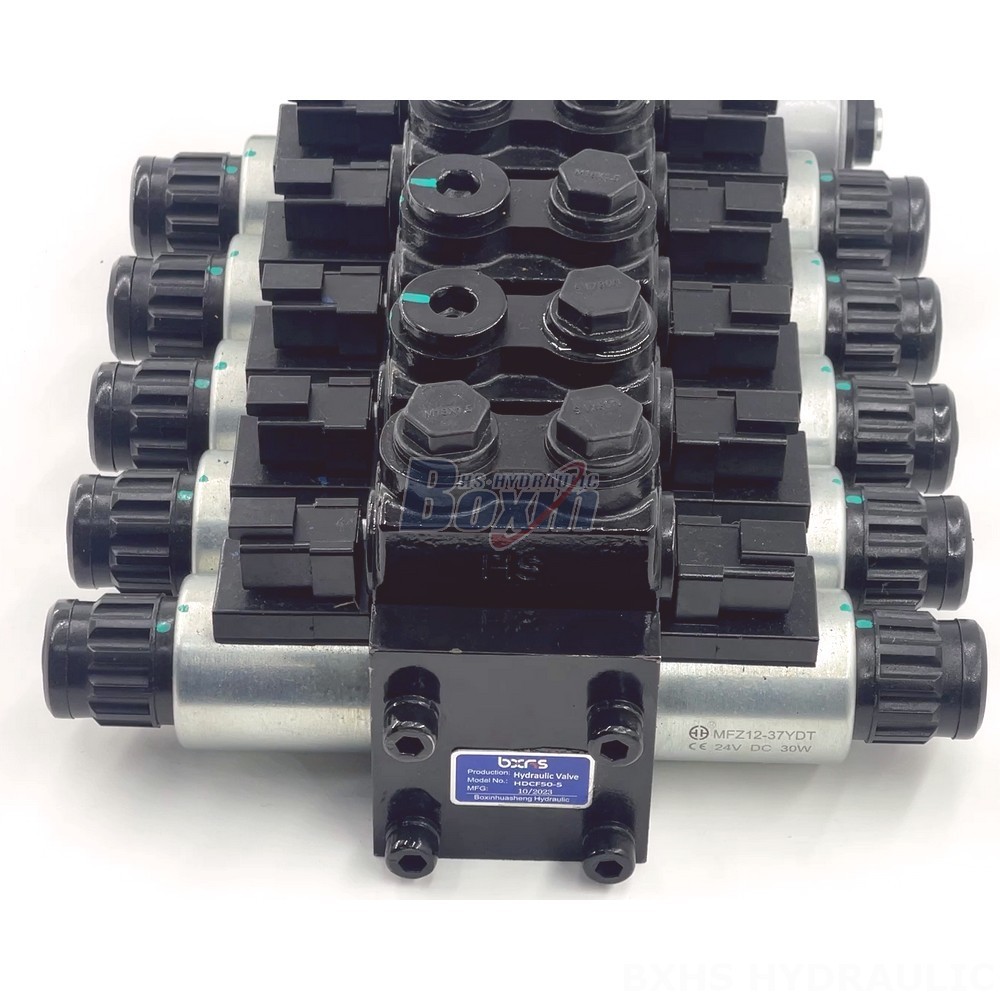 HDCF50 Solenoid 5 Spool Solenoid Control Valve Manufacturer & Global Supplier detail image