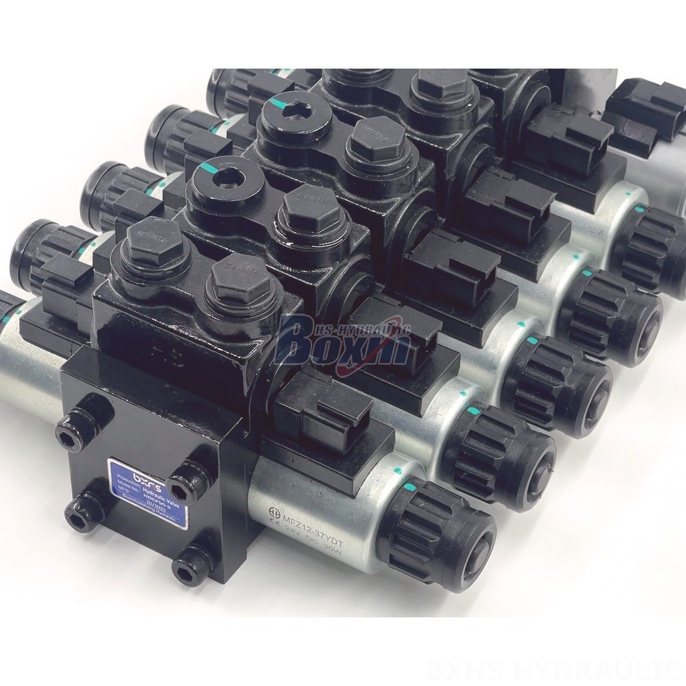 Log Splitter Hydraulic Valve Hydraulic Solenoid Control Valve - HDCF50 Series | Wholesale & OEM detail image