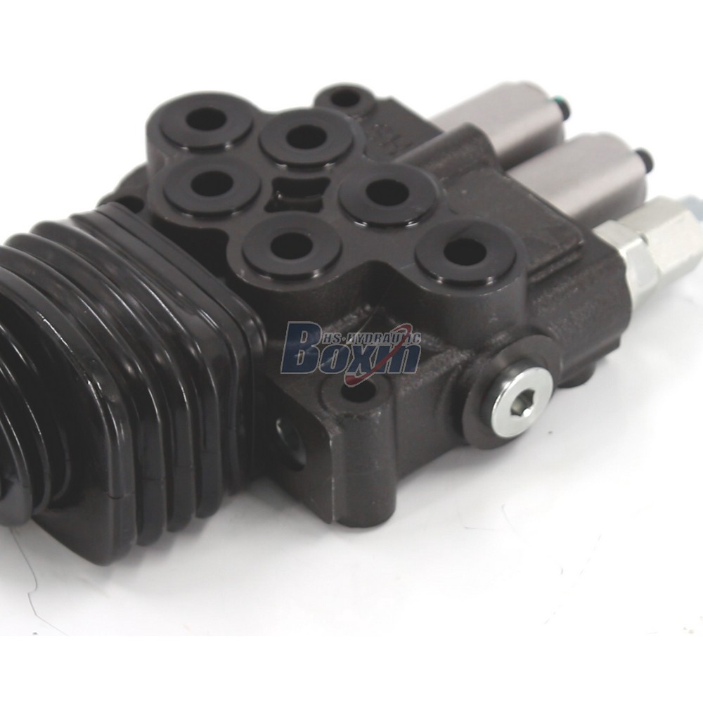 OEM/ODM Custom HS45 Joystick 2 Spool Monoblock Directional Valve with Private Label Options detail image