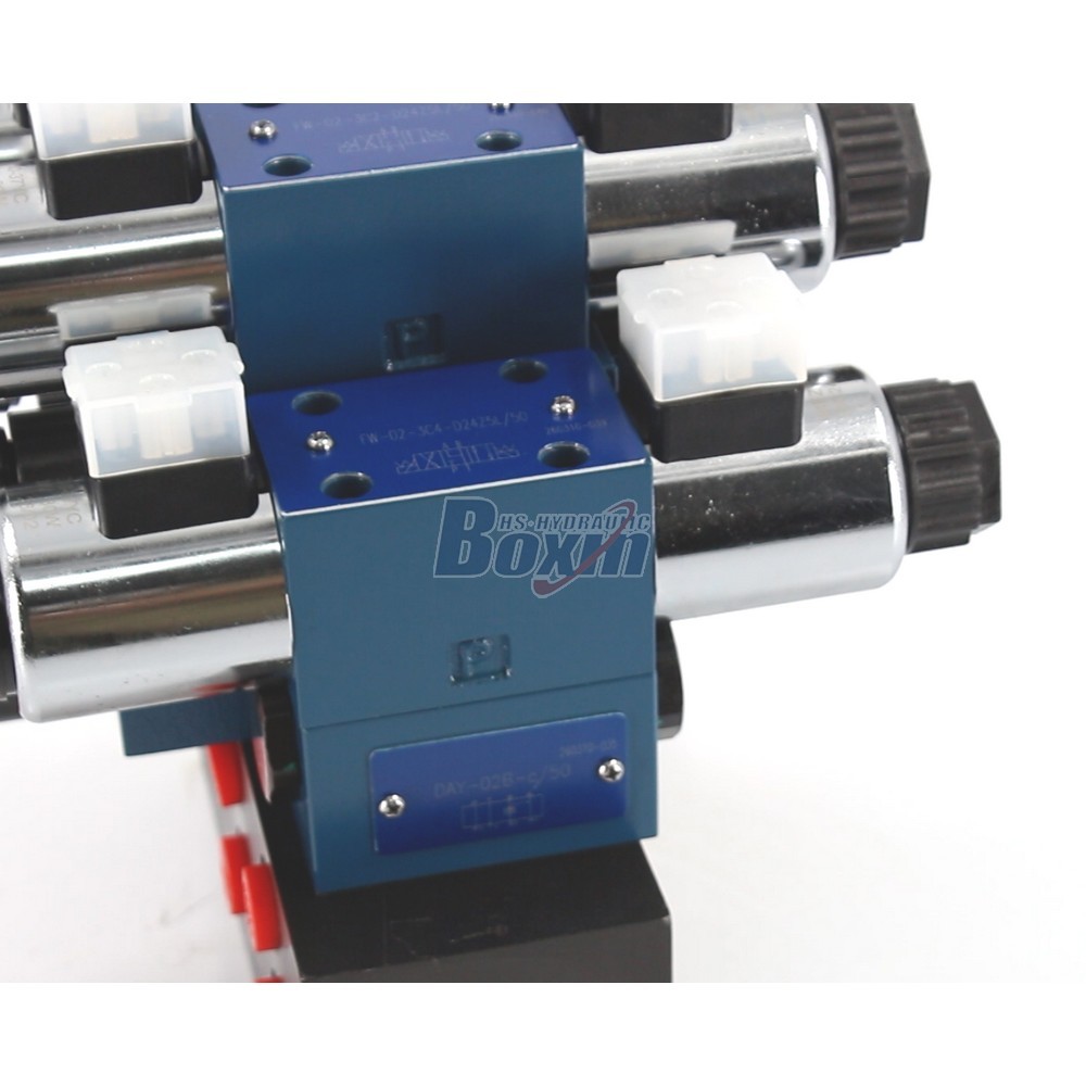 Large-Scale Production of HSBS06 Solenoid 3 Spool Control Valves detail image