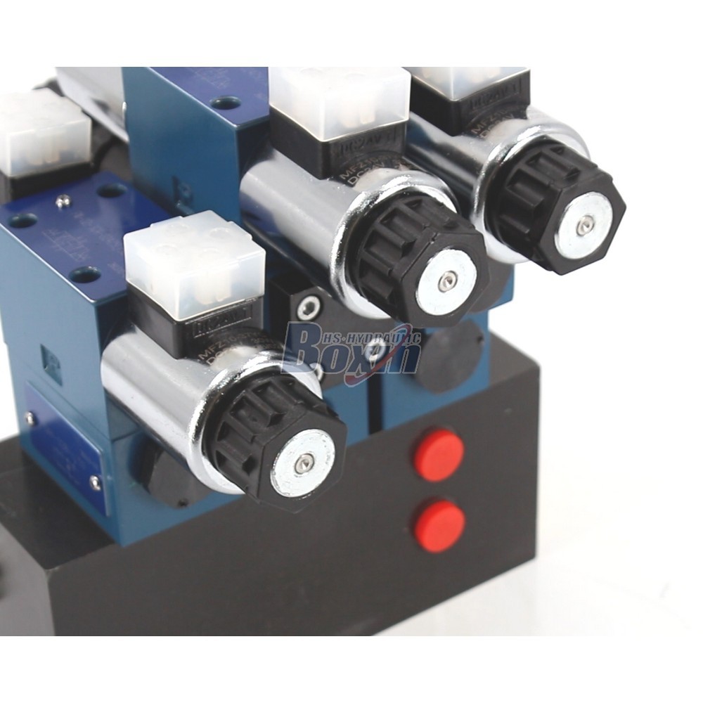 HSBS06 Hydraulic Solenoid Valve with 3 Spool Configuration detail image
