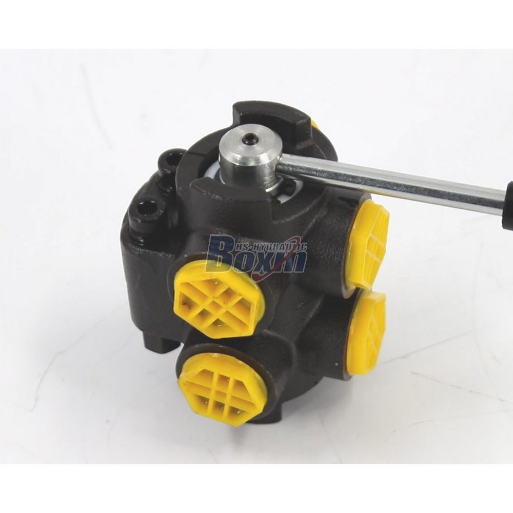 HSDV33-2 Manual 2 Spool Flow Diverter Valve for Hydraulic Systems detail image