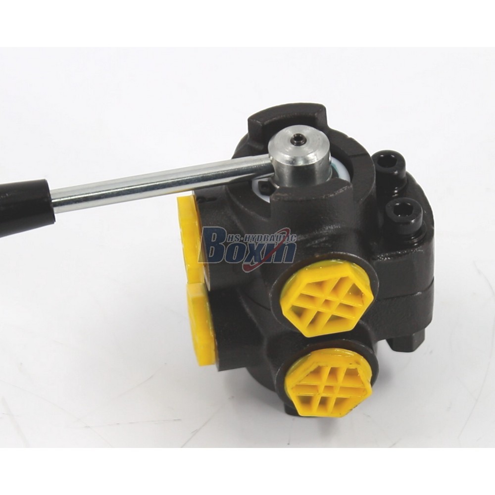 OEM and Custom HSDV33-2 Manual 2 Spool Flow Diverter Valve Production detail image