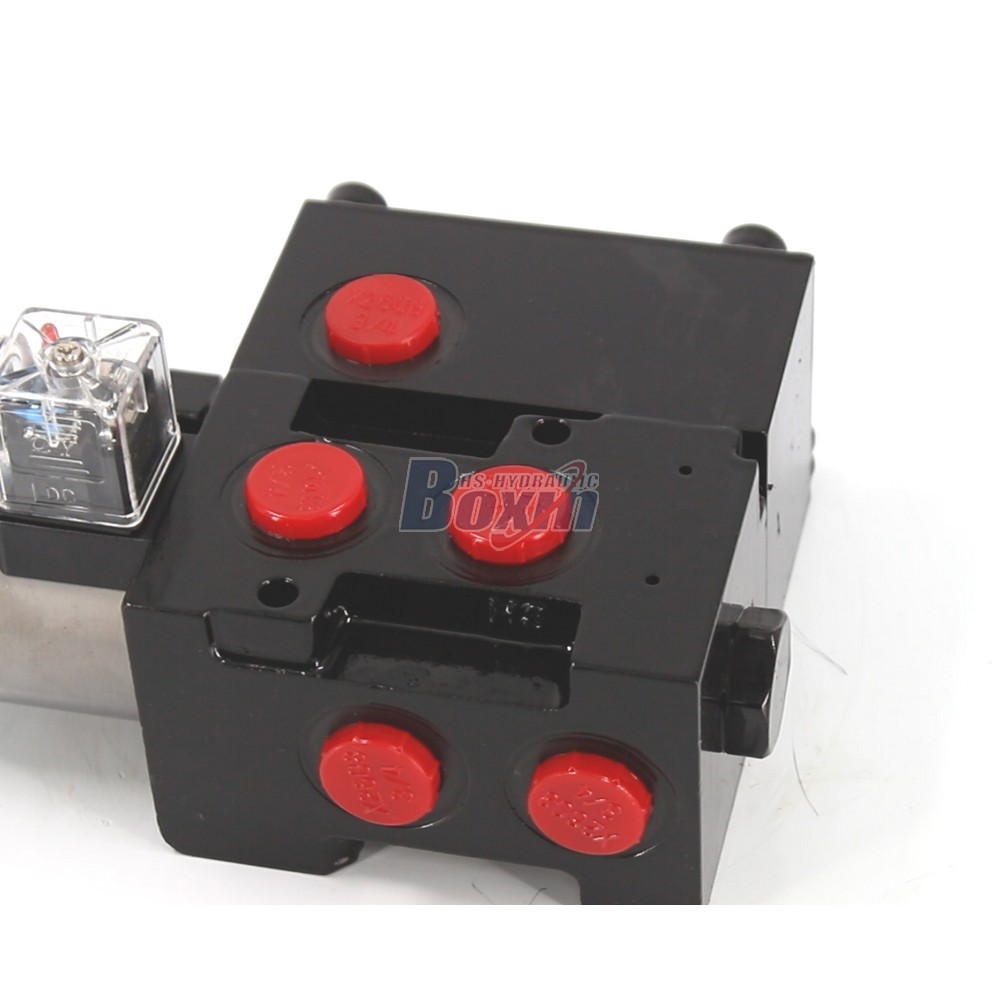 Electric Control HSV06-AQF 2 Spool Solenoid Diverter Valve detail image