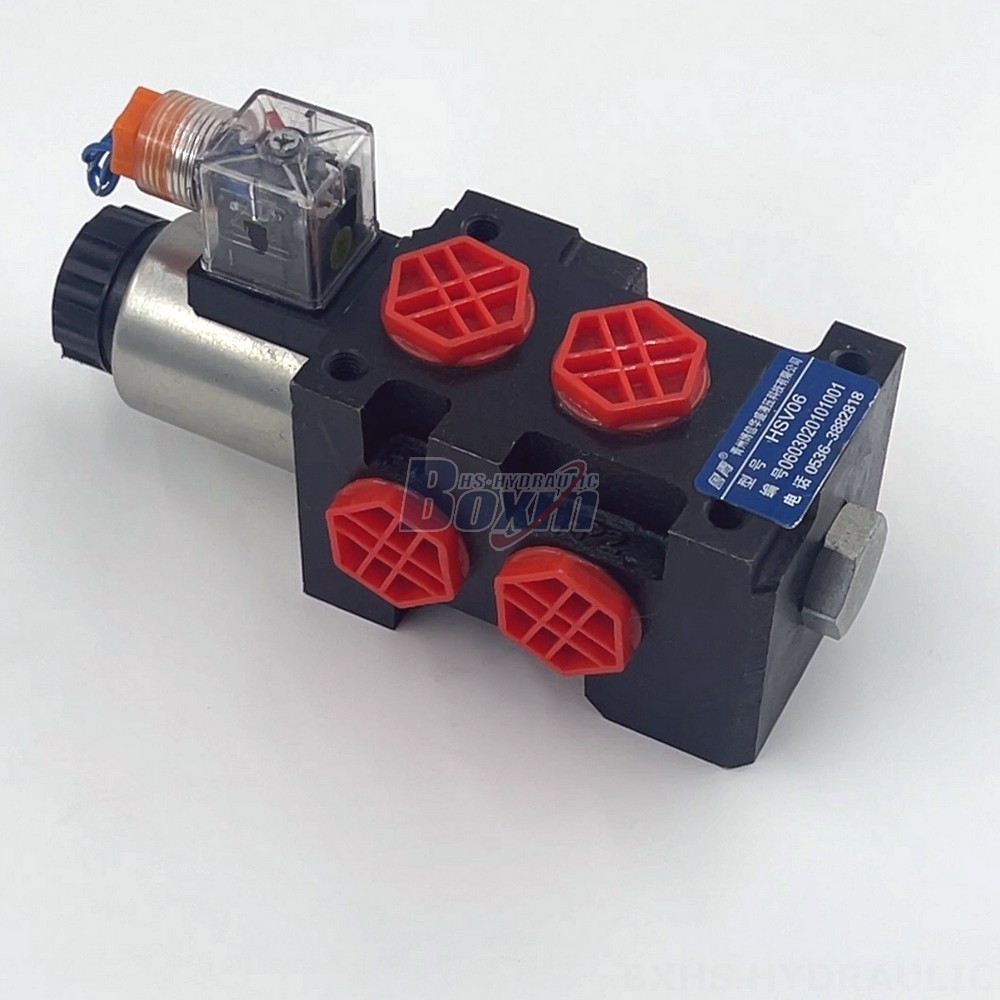 2 Spool Log Splitter Valve Manual 1-Spool Flow Diverter Valve - HSV06 Series | Wholesale & OEM detail image