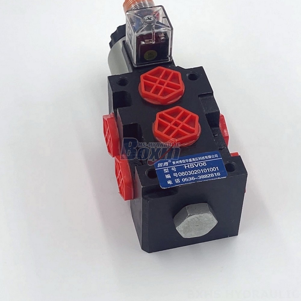 2 Spool Log Splitter Valve Manual 1-Spool Flow Diverter Valve - HSV06 Series | Wholesale & OEM detail image