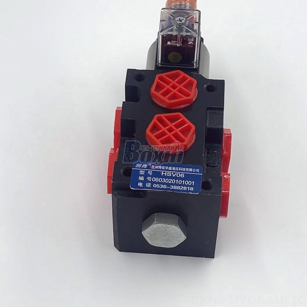 HSV06 Solenoid 1 Spool Flow Diverter Valve | Manufacturer & Global Supplier detail image