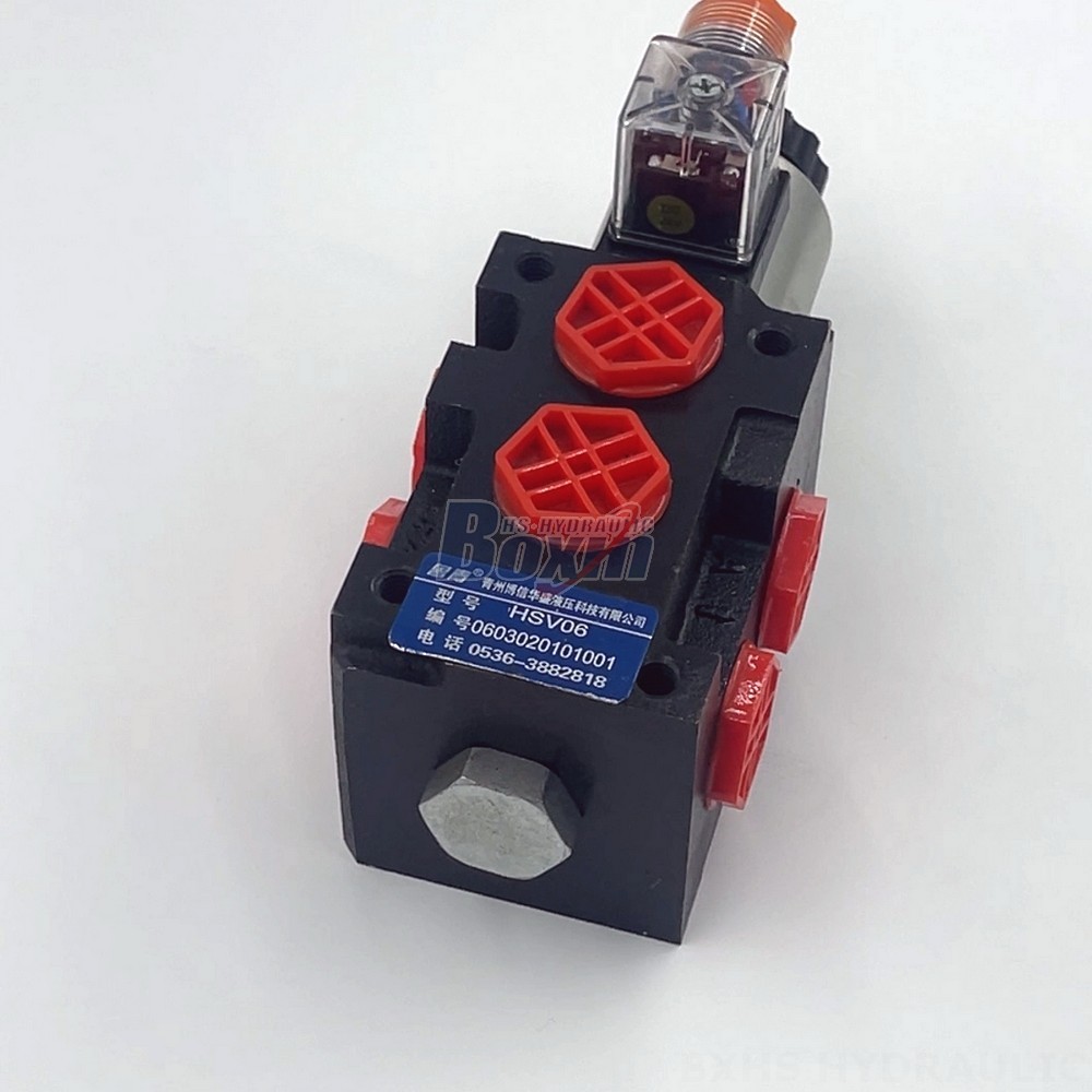 Joystick Loader Control Valve High-Performance HSV06 Valve for Demanding Hydraulic Applications detail image
