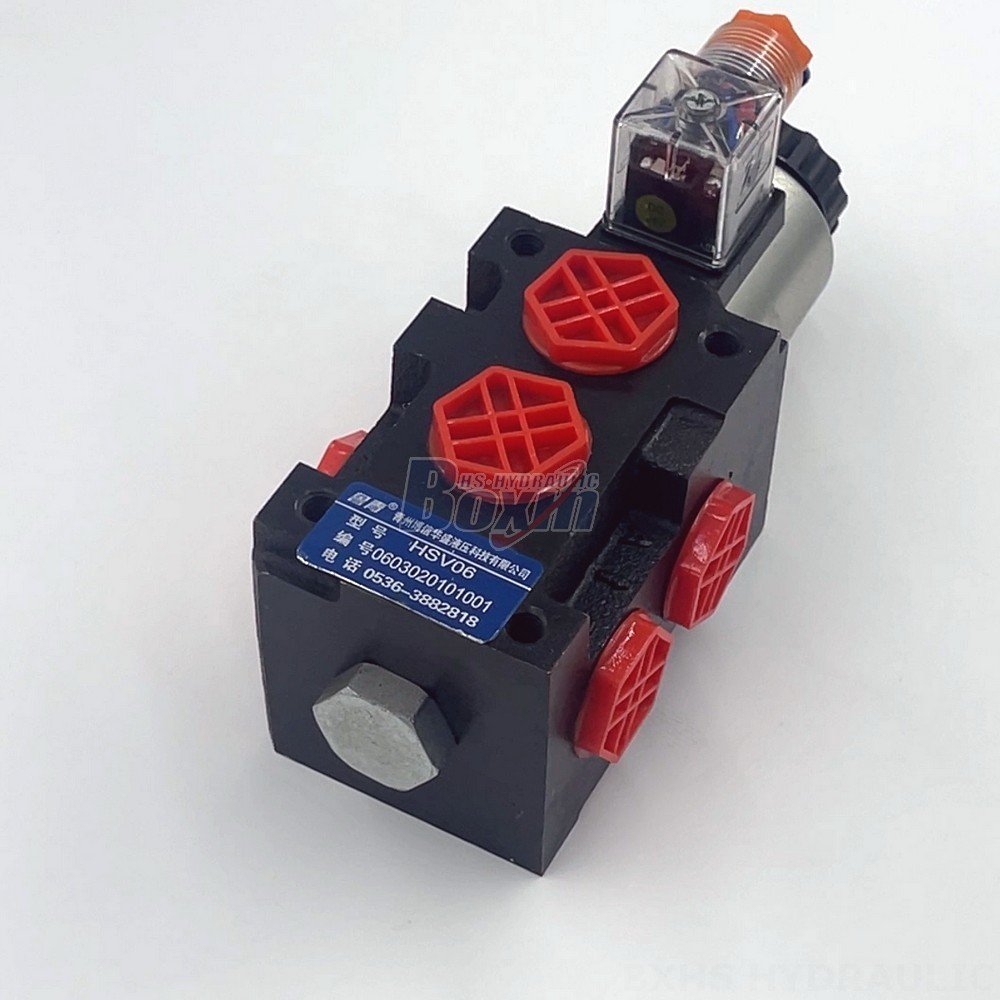 Hydraulic Solenoid Valve Suppliers HSV06 Flow Diverter Valve: Quality, Performance, Reliability detail image