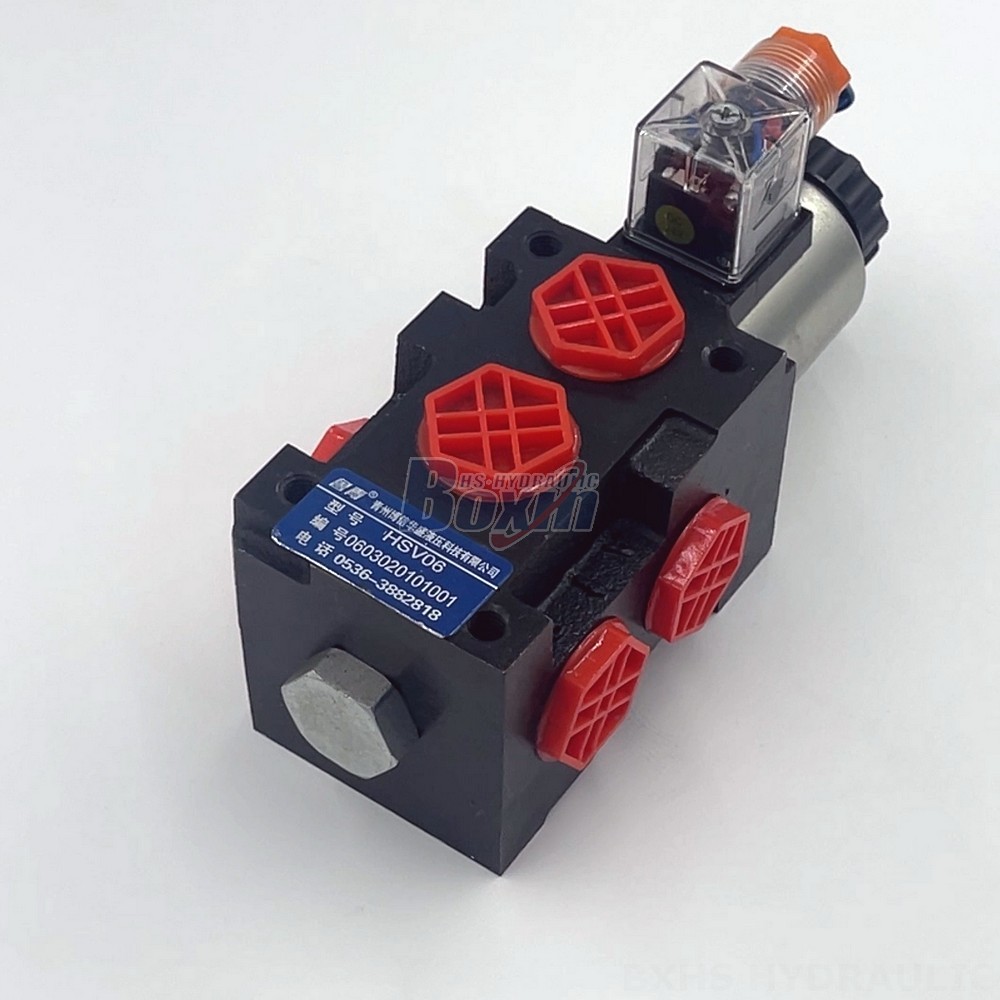 2 Spool Log Splitter Valve Manual 1-Spool Flow Diverter Valve - HSV06 Series | Wholesale & OEM detail image