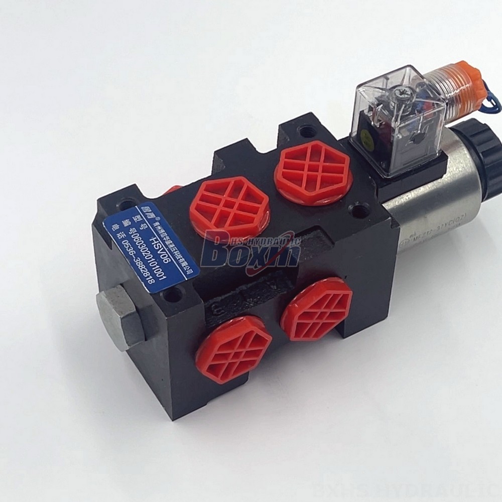 Two Way Directional Control Valve HSV06 1-Spool Flow Diverter Valve for Precision Fluid Control detail image