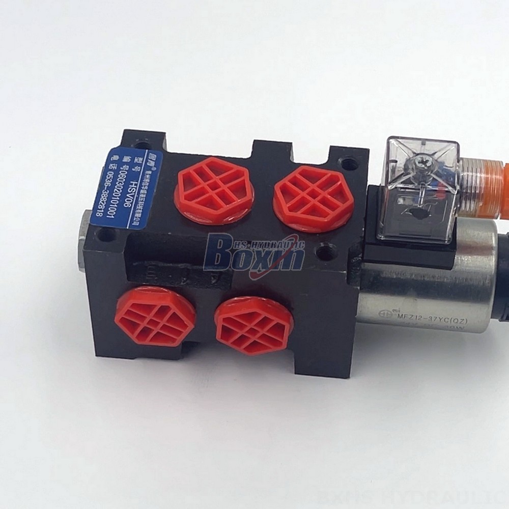 Hydraulic Diverter Valve 12v Source Your HSV06 Flow Diverter Valves from a Trusted Manufacturer detail image