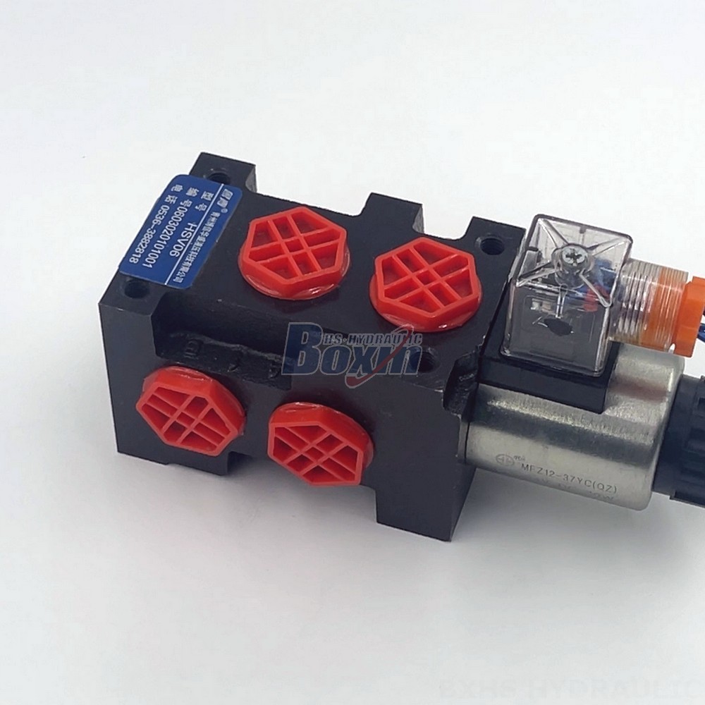 Two Way Directional Control Valve HSV06 1-Spool Flow Diverter Valve for Precision Fluid Control detail image