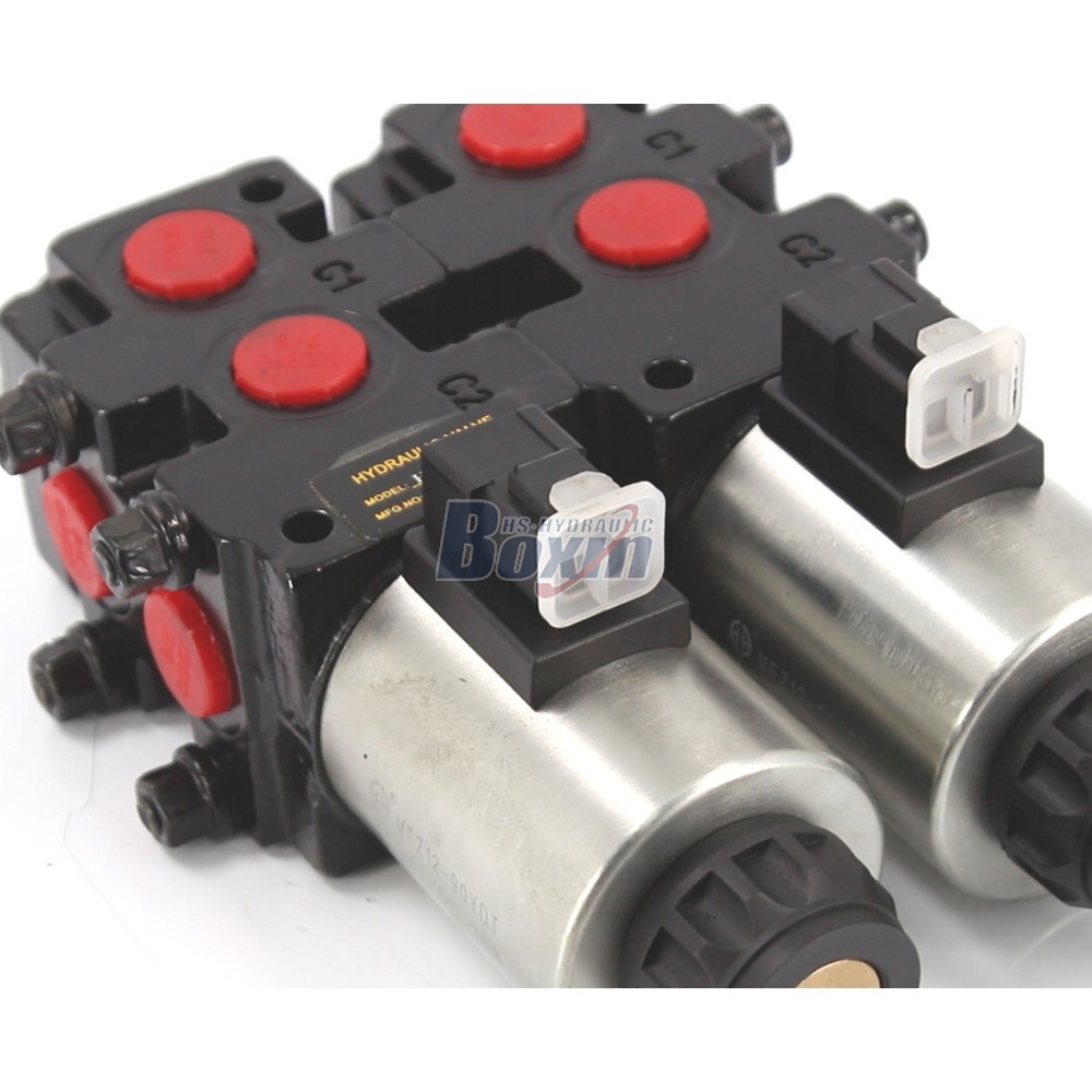 High Performance HSV09 Solenoid Hydraulic Directional Control Valve detail image
