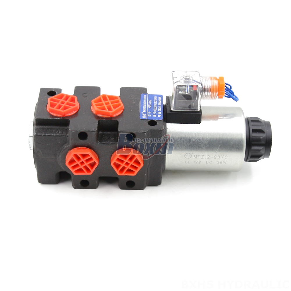 Proportional Hydraulic Distributor HSV09 Flow Diverter Valve: Quality, Performance, Reliability detail image