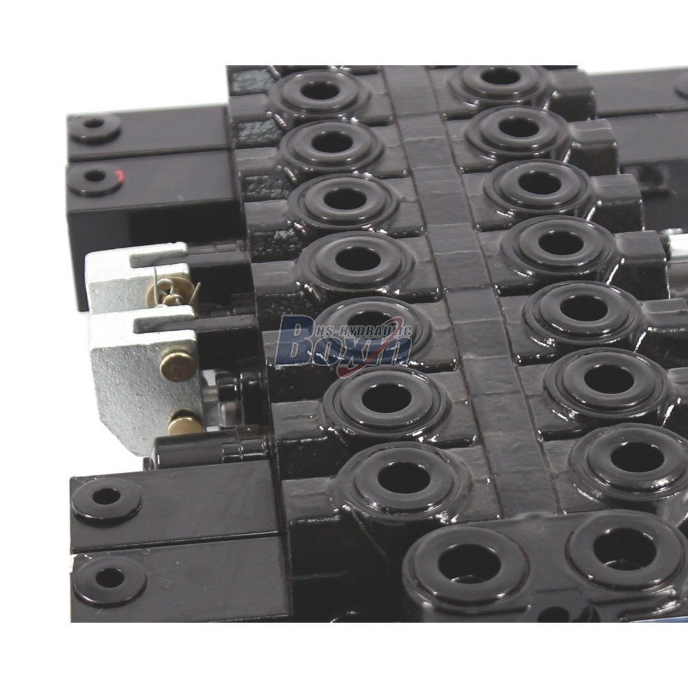 HSW50 Series 8 Spool Monoblock Control Valve for Hydraulic Systems detail image