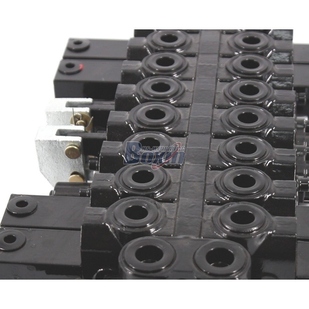 Industrial HSW50 8 Spool Hydraulic and Manual Directional Valve detail image