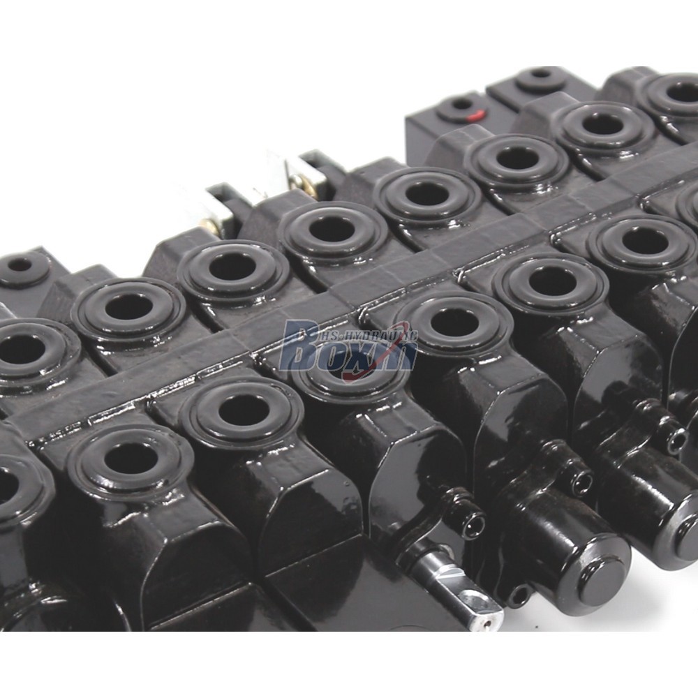 Industrial HSW50 8 Spool Hydraulic and Manual Directional Valve detail image