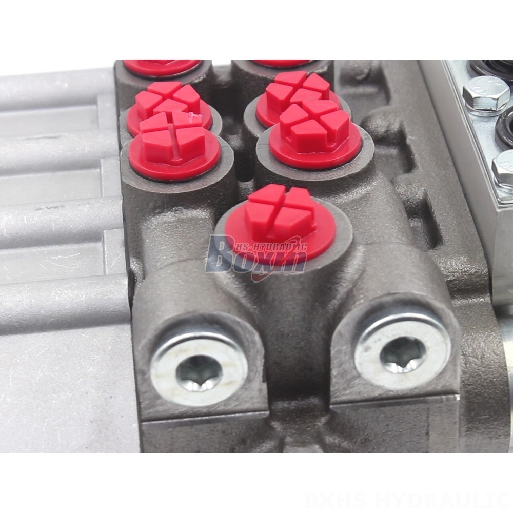 Wholesale MP80 Manual 3 Spool Hydraulic Distributors - Factory Supply detail image