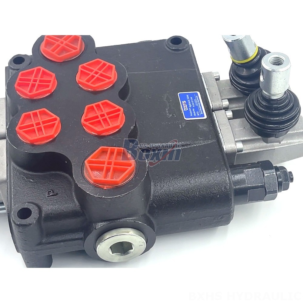 12v Electric Hydraulic Valve Manual Monoblock Directional Valve - P120 Series | Wholesale & OEM detail image